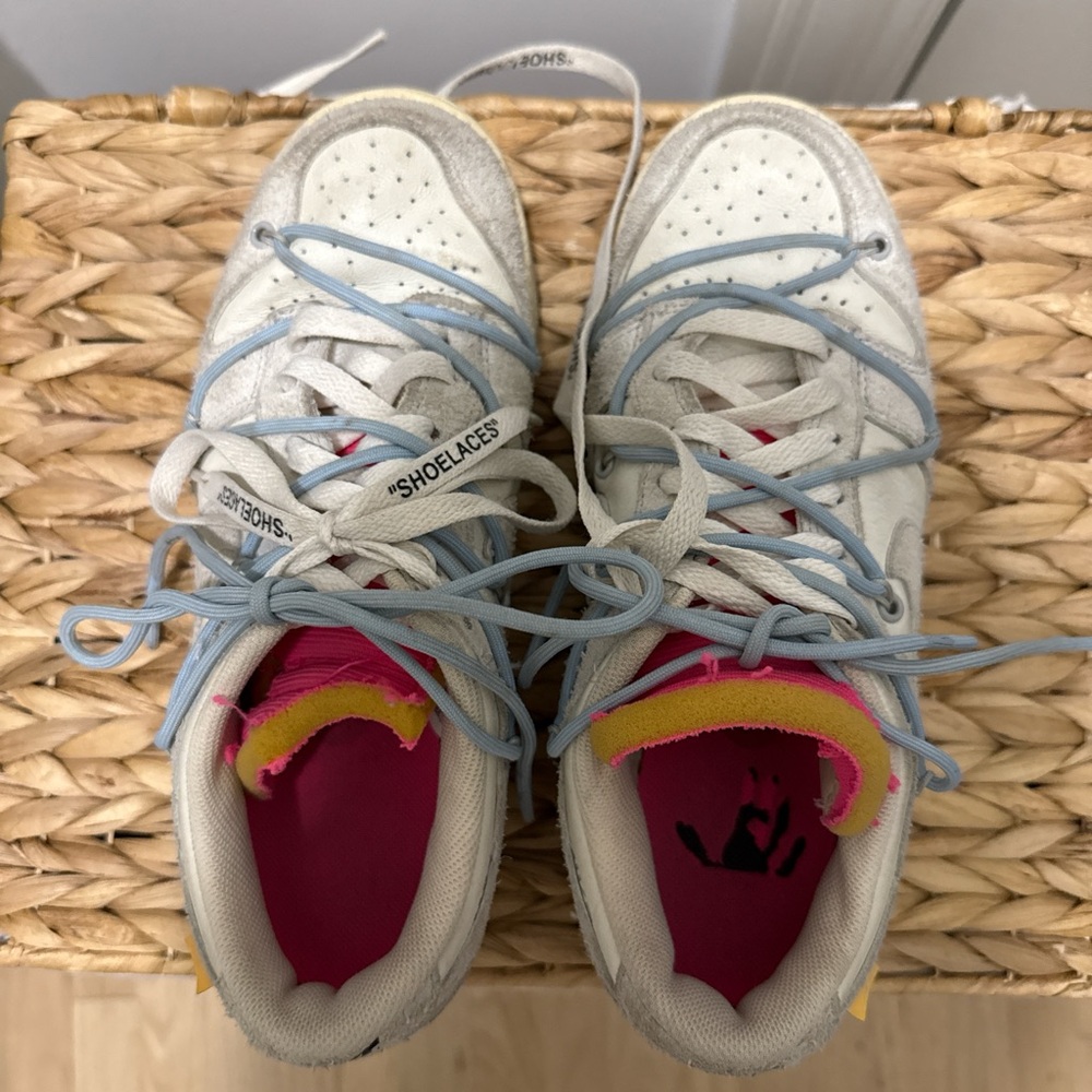 OFF WHITE x NIKE DUNK lot 38/50
